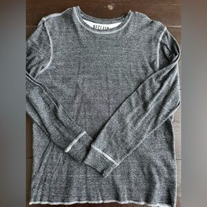 Reclaim Black and White Knit Top